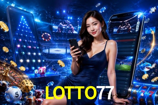 Exhibición de bonos LOTTO77 para jugadores en México con interfaz de juego promocional